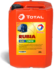 Total RUBIA GAS 15W-40